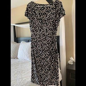 Lauren by Ralph Lauren Hearts Wrap Dress
